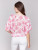 Charlie B Pink Enchantment Cotton Gauze Tie Top