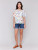Charlie B Floral Linen Dolman Top