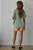 By Together Mint Cotton Ribbed Sweater
