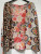 LOOWIE Leopard & Florals Printed Sweater