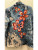 LOOWIE Italian Denim Floral Print Blazer
