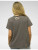 Kyla Seo Charcoal Cotton Embroidered Peace Tee