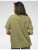 Kyla Seo Khaki Cotton Peace Tee