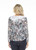 Inoah Hidden Code Burnout Hoodie Jacket