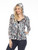 Inoah Hidden Code Burnout Hoodie Jacket