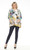 Inoah Curious Cats One-Size Textured Top
