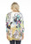 Inoah Curious Cats One-Size Textured Top