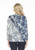 Inoah Midnight Blues Textured Top