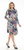 Inoah Grape Jam French Terry Dress