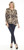 Inoah Dragon Flies Textured Mocha Top