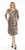 Inoah Cooper Textured Mocha Dress
