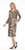 Inoah Cooper Textured Mocha Dress