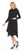 Inoah Black Textured Dress 