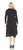 Inoah Black Textured Dress 