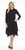 Inoah Black Textured Dress 