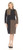 Inoah Olive & Black Textured Dress