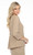 Inoah Mocha Textured Top