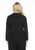 Inoah Black Textured Cowl Neck Top