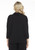 Inoah Black Textured Three Button Top