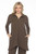 Inoah Olive Textured Long Top