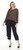 Inoah Olive & Black Textured Top