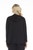 Inoah Black Textured Hoodie Cardigan