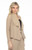 Inoah Mocha Textured Shawl Cardigan