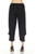 Inoah Black Textured Ruched Pant