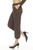 Inoah Olive Textured Crop Pant