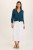 XCVI Teal Cotton Gauze Shirt