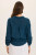 XCVI Teal Cotton Gauze Shirt