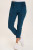 XCVI Teal Cotton Stretch Pull-On Pant XCVI Teal Cotton Stretch Pull-On Pant