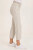 XCVI Oatmeal Tencel Twill Flare Pant