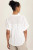 XCVI White Cotton Gauze Tie Top
