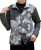 Winding River Gray & Black Reversible Zipper Sweater