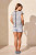 Tribal Navy Stripe Honeycomb Cap Sleeve Top