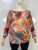 LOOWIE Abstract Spots Printed Sweater