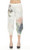 Inoah Windy Rib Knit Tulip Hem Pant