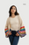 Saachi Crochet Multicolored Bell Sleeve Cardigan