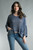 Tempo Paris Denim Cotton Osize Crop Sweater