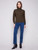  Charlie B Spruce Textured Cowl Sweater