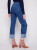 Charlie B Wide Cuff Straight Stretch Jeans