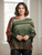 LOOWIE Olive Wavy Printed Sweater