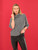Dolcezza Chevron Cowl Tuck Front Top