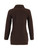 Dolcezza Chocolate Pucker Quilted Zip Jacket Dolcezza Chocolate Pucker Quilted Zip Jacket