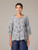 Cut Loose Leoni Floral Print Collarless Shirt Cut Loose Leoni Floral Print Collarless Shirt