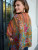 SAACHI Floral Geometric Short Open Poncho SAACHI Floral Geometric Short Open Poncho