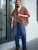 SAACHI Floral Geometric Short Open Poncho SAACHI Floral Geometric Short Open Poncho