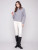 Charlie B Grey Textured Sweater Charlie B Grey Textured Sweater