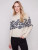 Charlie B Cream Jacquard Sweater Charlie B Cream Jacquard Sweater